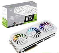 ASUS ROG STRIX NVIDIA GeForce RTX™ 3080 White OC Edition Tarjeta gráfica para juegos (PCIe 4.0, 10GB GDDR6X, HDMI 2.1, DisplayPort 1.4a, combinación de color blanco, diseño de ventilador Axial-tech, 2.9 ranuras, Super Alloy Power