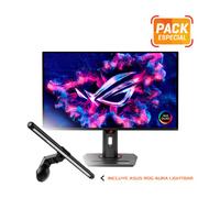 Asus ROG Strix OLED XG27ACDNG + ROG Aura LightBar - Pack monitor + Barra de luz