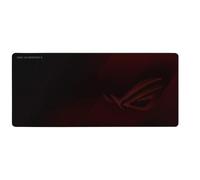 Asus ROG Strix Scabbard II Alfombrilla de ratón para juegos Negro/Rojo