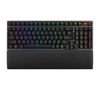 ASUS ROG Strix Scope II 96 RX Wireless - Teclado Gaming inalámbrico 96%, conexión trimodal, interruptores ópticos ROG RX Red prelubricados, Espuma amortiguadora, Teclas ABS, RGB - QWERTY Español