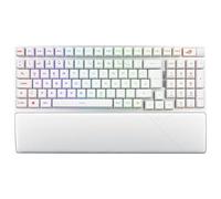 Asus Rog Strix Scope Ii 96 - Tastatur - 96% - Backlit - Kabellos - Usb, 2,4 Ghz, Bluetooth 5,1 - Tastenschalter: Rog Nx (hoT-Swappable) - Wei? (90mp0