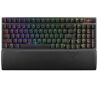 ASUS ROG Strix Scope II 96 Teclado inalámbrico para Juegos, conexión de Tres Modos, Espuma amortiguadora y Almohadillas para Orejas amortiguadoras de Interruptor, interruptores ROG NX Storm