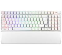 ASUS ROG Strix Scope II 96 Wireless tastiera Gaming USB + RF Wireless + Bluetooth Bianco (ASUS ROG Strix Scope II 96 Wireless Keyboard Wht - NX Snow) - Versione UK