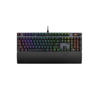 ASUS ROG Strix Scope II X - Teclado mecánico Gaming, switches ROG NX V2 Intercambiables en Caliente, Espuma Absorbente, Teclas ABS, Controles multifuncionales, Tres ángulos de inclinación, AZERTY