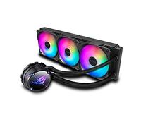 ASUS ROG Strix, Sistema de refrigeración líquida (Aura Sync, Intel LGA 1700/1200/1150/1151/1152/1155/1156/2011/2011-3/2066 y AMD AM4/TR4, tres ventiladores RGB ROG de 120 mm), ARGB, LC II 360 ARGB