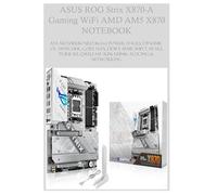 ASUS ROG Strix X870-A Gaming WiFi AMD AM5 X870 NOTEBOOK: ATX Motherboard 16+2+2 Power Stages, Dynamic OC Switcher, Core Flex, DDR5 AEMP, WiFi 7, 4X ... Q-Release Slim, USB4®, AI OCing & Networking