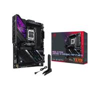 ASUS ROG Strix X870E-E Gaming Wifi7 Neo - Placa Base AMD ATX, Socket AM5, 18+2+2 etapas de alimentación, Ranura DDR5, 5 Ranuras M.2, PCIe 5.0x16 con Q-Release, WiFi 7 con Q-Antenna, Aura Sync, Negro