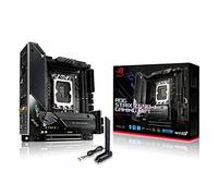ASUS ROG Strix Z690-I Gaming WiFi 6E LGA 1700 (Intel 12ª generación) mini-ITX placa base para juegos (PCIe 5.0, DDR5, Thunderbolt 4, LAN de 2.5 GB, panel frontal USB 3.2 Gen 2x2 tipo C, 2 M.2, tarjeta