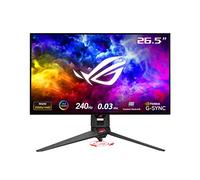 ASUS ROG Swift Monitor para juegos OLED DSC de 27 pulgadas 1440P (PG27AQDM) - QHD (2560 x 1440), 240Hz, 0.03ms, compatible con G-Sync, revestimiento de microtextura antirreflejos, 99% DCI-P3, True 10