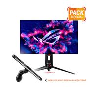 Asus ROG Swift PG27AQDP + ROG Aura LightBar - Pack monitor + Barra de luz