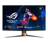 ASUS Monitor ROG Swift PG32UQXR 4K 32" (160Hz, tecnología Fast IPS, DisplayHDR 1000, 96% cobertura de color DCI-P3, mini LED, tecnología Quantum Dot, FreeSync Premium Pro, HDMI 2.1, DP 2.1)
