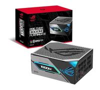 ASUS ROG Thor 1000W Platinum III Fuente de alimentación, 80 Plus Platinum, ATX 3.1, MOSFET GAN, Estabilizador de Voltaje Inteligente, Pantalla OLED magnética, Modo Turbo, 10 años de protección