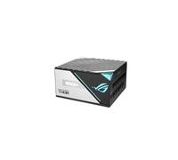 ASUS ROG Thor 850W Platinum II - Fuente de Alimentación Modular, 80+ Platinum, Lambda A++, Disipadores ROG, Ventilador PWM de 135 mm, Modo 0dB, Panel OLED, Cables Apantallados, Aura Sync