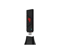 ASUS ROG USB-BE92 - Adaptador USB de Triple Banda BE6500 WiFi 7, Banda de 6 GHz, Compatible con 4096-QAM, operación multienlace (MLO), Compatible con Tipo A y C, Seguridad de Red WPA3