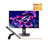 Asus ROG XG27AQDMG + ROG Aura LightBar - Pack monitor + Barra de luz