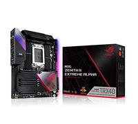 ASUS ROG Zenith II Extreme Alpha TRX40 Gaming AMD 3ª generación Ryzen Threadripper sTRX4 EATX Placa Base con 16 Infineon Power Stages, PCIe 4.0, Wi-Fi 6