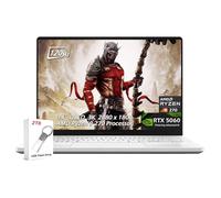 ASUS ROG Zephyrus G14 35.6 cm 3K OLED 120Hz Gaming Laptop, AMD Ryzen 9 270, NVIDIA GeForce RTX 5060, 16GB LPDDR5X RAM 1TB SSD, Micro SD, WiFi7, retroiluminado KB, Win11, blanco platino, unidad USB de