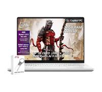 ASUS ROG Zephyrus G14 35.6 cm 3K OLED 120Hz Gaming Laptop Copilot+ PC AMD Ryzen AI 9 HX 370 NVIDIA RTX 5070 Ti 12GB 32GB LPDDR5X RAM 2TB SSD WiFi7 Win11 Platinum White w/2TB USB Drive, W/GaLiMu