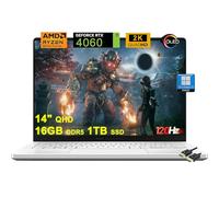 ASUS ROG Zephyrus G14 Gaming Laptop | 14 pulgadas QHD OLED 120Hz 100% DCI-P3 | AMD 8-Core Zen 4 Ryzen 9 8945HS (>i9-12900H) | 16GB DDR5 1TB SSD | GeForce RTX 4060 Graphic | Retroiluminado USB4 Win11