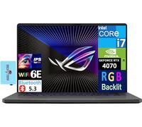 ASUS ROG Zephyrus G16 - Laptop para juegos de 16 pulgadas 165Hz OLED WUXGA (Intel i7-13620H, GeForce RTX 4070 8GB, DDR4 de 48 GB, SSD PCIe de 2 TB, RGB KB, Thunderbolt 4, WiFi 6E, Win 11 Home) con