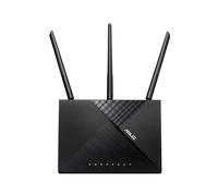 Asus Router AC1750 RT-AC65, inalámbrico de doble banda, MU-MIMO, USB 3.0, control parental, fácil configuración, tecnología AiRadar Beamforming que extiende la velocidad, estabilidad y la cobertura