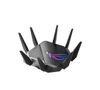 Asus Router Gaming GT-AXE11000, tri-band, WiFi 6E, nueva banda 6GHz, puerto WAN/LAN de 2.5G, compatible con PS5, aceleración de juegos móviles y soporte AiMesh