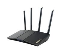 ASUS RT-AX1800S Router extensible WiFi 6 de doble banda, seguridad de red sin suscripción, control parental, VPN incorporada, compatible con AiMesh, juegos y transmisión, hogar inteligente