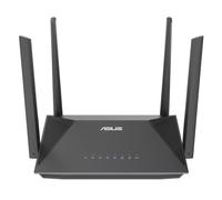 ASUS RT-AX52 AX1800 AiMesh router inalámbrico Gigabit Ethernet Doble banda (2,4 GHz / 5 GHz) Negro