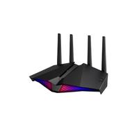 ASUS RT-AX82U V2- Router Gaming AX5400 Doble Banda Gigabit (Compatible PS5 y Smart TV, modo para juegos de móvil, AiProtection con TrendMicro, WiFi AiMesh, puerto Gaming, Adaptive QoS, Aura RGB)