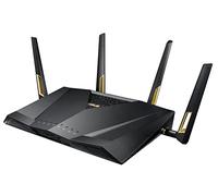 ASUS RT-AX88U - Router Gaming AX6000 WiFi 6 Extensible de Doble Banda, Dos Puertos 2.5G, ASUS Rangeboost Plus, Port Forwarding, Seguridad de Red, Instant Guard, VPN, Compatible con AiMesh