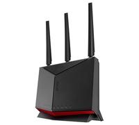 ASUS RT-BE86U router inalámbrico 10 Gigabit Ethernet Doble banda (2,4 GHz / 5 GHz) Negro