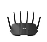 ASUS RT-BE90U - Router AiMesh BE9400 con WiFi 7 (802.11be) de Triple Banda, 320 MHz, 4K-QAM, MLO, Cuatro Puertos de 2,5 G, Seguridad de Red de Nivel Profesional y Controlador de hogar Inteligente