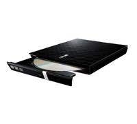 ASUS SDRW-08D2S-U LITE - Grabadora externa de DVD 8X, compatible con Mac y M-DISC, encriptación de disco, almacenamiento web ilimitado (12 meses), NERO Backitup, E-Green, E-Media