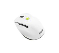 Ratón ASUS MD105 inalámbrico RF Bluetooth 2400 DPI blanco verde ergonómico