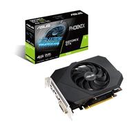 ASUS Tarjeta gráfica de Gaming Phoenix NVIDIA GeForce GTX 1650 (PCIe 3.0, 4GB GDDR6, HDMI, DisplayPort, DVI-D, 1 Conector de 6 contactos, Ventilador Axial-Tech, Rodamientos de Bolas Dobles)