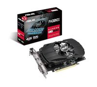 ASUS Tarjeta gráfica de Gaming Phoenix Radeon RX 550 EVO 4GB GDDR5 (PCIe 3.0, 4GB GDDR5, HDMI, DisplayPort, DVI-D, Rodamientos de Bolas Dobles, Auto-Extreme, Diseño Compacto)