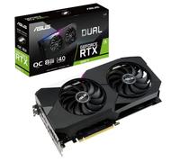 ASUS Tarjeta gráfica dual NVIDIA GeForce RTX 3060 Ti V2 OC Edition Gaming (PCIe 4.0, memoria GDDR6 de 8 GB, LHR, HDMI 2.1, DisplayPort 1.4a, diseño de ventilador Axial-Tech, BIOS dual, placa trasera