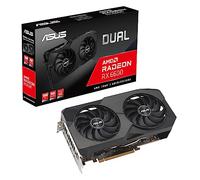 ASUS Tarjeta gráfica para juegos Dual AMD Radeon™ RX 6600 8GB GDDR6 (AMD RDNA™ 2, PCIe 4.0, memoria GDDR6 de 8 GB, HDMI 2.1, DisplayPort 1.4a, diseño de ventilador de tecnología axial, tecnología 0dB)