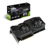 ASUS Tarjeta gráfica para juegos NVIDIA GeForce RTX 3070 V2 OC Edition Dual (PCIe 4.0, memoria GDDR6 de 8 GB, LHR, HDMI 2.1, DisplayPort 1.4a, diseño de ventilador de tecnología axial, BIOS dual, placa trasera protectora)