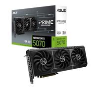 ASUS Tarjeta gráfica Prime NVIDIA GeForce RTX 5070 preparada para SFF (PCIe 5.0, 12 GB GDDR7, HDMI/DP 2.1, 2.5 ranuras, ventiladores Axial-Tech, BIOS dual)