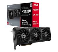 ASUS Tarjeta gráfica Prime Radeon™ RX 9070 GRE EVO OC Edition (PCIe 5.0, HDMI/DP 2.1, diseño de 2.5 Ranuras, Ventiladores axial-Tech, rodamientos de Ventilador de Doble Bola, BIOS Dual, Protector de