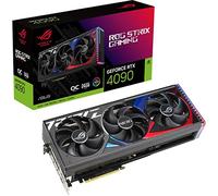 Asus Tarjeta gráfica ROG Strix GeForce RTX 4090 OC Edition, ROG-STRIX-RTX4090-O24G-GAMING, Nueva Arquitectura Nvidia RTX 4000, PCIe 4.0, 24GB GDDR6X, HDMI/DP