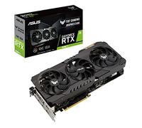 ASUS Tarjeta gráfica TUF Gaming NVIDIA GeForce RTX 3080 Ti OC Edition (PCIe 4.0, 12 GB GDDR6X, HDMI 2.1, DisplayPort 1.4a, rodamientos de ventilador de doble bola, certificación de grado militar, GPU Tweak II)