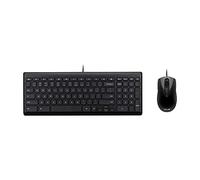 ASUS Teclado USB Chrome OS y Ratón Óptico Combo, Negro