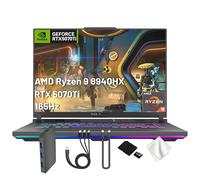 asus TUF A16 16'' FHD 165Hz Gaming Laptop, AMD Ryzen 7-7735HS, Radeon RX7600S V8G Graphics, 32GB DDR5 RAM, 1TB PCIe SSD, teclado retroiluminado RGB, Wi-Fi 6, cámara HD, negro, Win 11 Pro, tarjeta USB