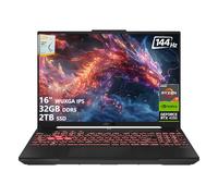 ASUS TUF A16 Laptop para juegos | 16 pulgadas WUXGA IPS 144Hz | AMD 6-Core Ryzen 7 7445HS | 32GB DDR5 2TB SSD | NVIDIA GeForce RTX 4050 (194 tapas AI) | Teclado retroiluminado USB 4 Wi-Fi 6 Win11 con