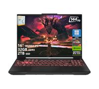 ASUS TUF A16 Laptop para juegos | 16 pulgadas WUXGA IPS 144Hz | AMD 6-Core Ryzen 7 7445HS | 32GB DDR5 2TB SSD | NVIDIA GeForce RTX 4050 (194 tapas AI) | Teclado retroiluminado USB 4 Wi-Fi 6 Win11 Pro