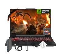 ASUS TUF A16 - Laptop para juegos, pantalla FHD+ de 16 pulgadas, 144 Hz, DDR5 de 64 GB, SSD de 4 TB, AMD Ryzen 7-7445HS, NVIDIA GeForce RTX 4050 6GB GDDR6, teclado retroiluminado, WiFi 6, Win 11 Pro