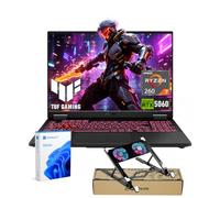 ASUS TUF A16 RTX 5060 - Laptop para juegos, pantalla FHD+ de 165 Hz, AMD Ryzen 7 260 (Beats Intel i7-14700), NVIDIA RTX 5060, 64 GB DDR5 RAM, SSD de 2 TB, RGB retroiluminado KB, RJ-45, paquete con