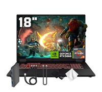 ASUS TUF A18 - Laptop para juegos de 18 pulgadas WUXGA 144Hz, AMD Ryzen 7 260, NVIDIA GeForce RTX 5060 8GB GDDR7, 64GB DDR5, almacenamiento de 3 TB (SSD de 2 TB y acoplamiento de 1 TB), teclado